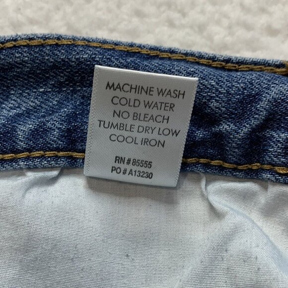 Pistola Women's Distressed High Rise Button Fly Presley Jeans Size 29 Blue - Picture 14 of 14